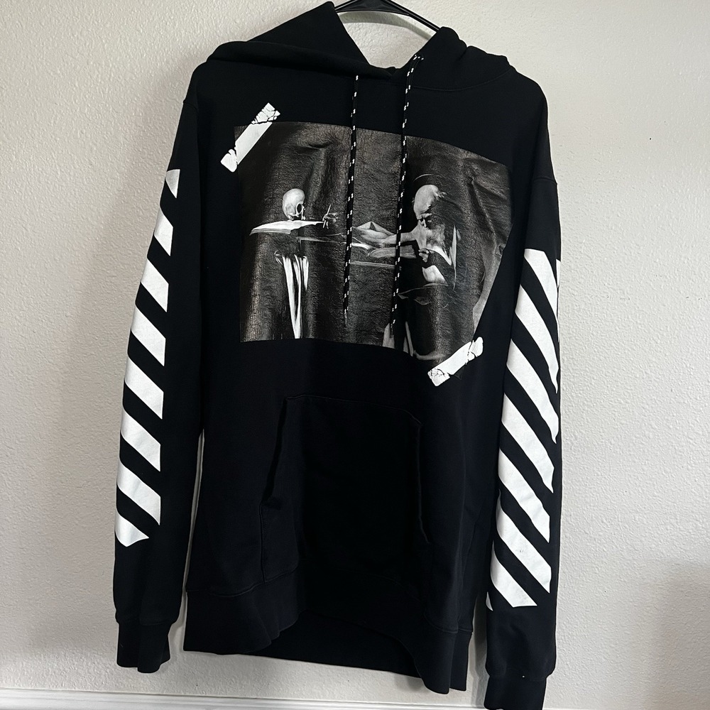 For MEN Off-White  Rare  off white‎ Off White Parker CARAVAGGIO Early Size Large